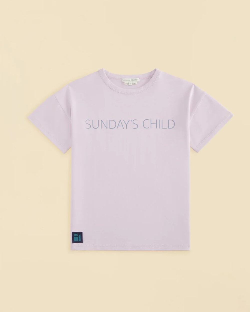 The Sunday Collective SUNDAYS CHILD TEE - LAVENDER FROST